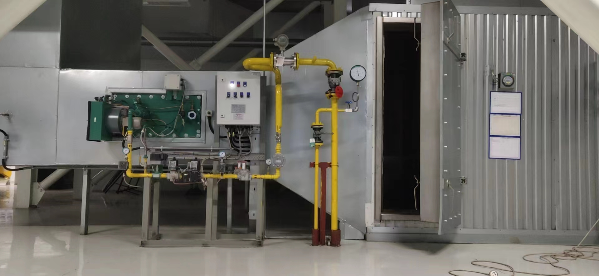 吉林某大型汽車零部件廠燃燒器保養